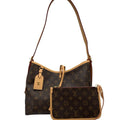 Louis Vuitton Brown Pvc Leather Shoulder Bag (Pre-Owned)