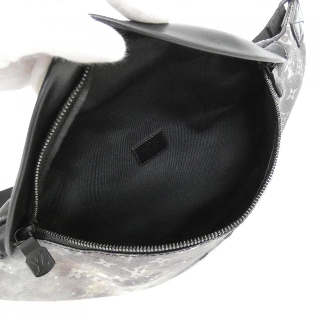 Louis Vuitton Black Coated Canvas Shoulder Bag (Pre-Owned)