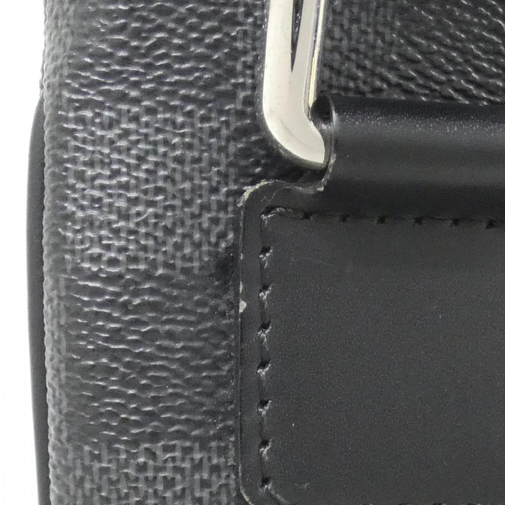 Louis Vuitton Graphite Coated Canvas Shoulder Bag (Pre-Owned)