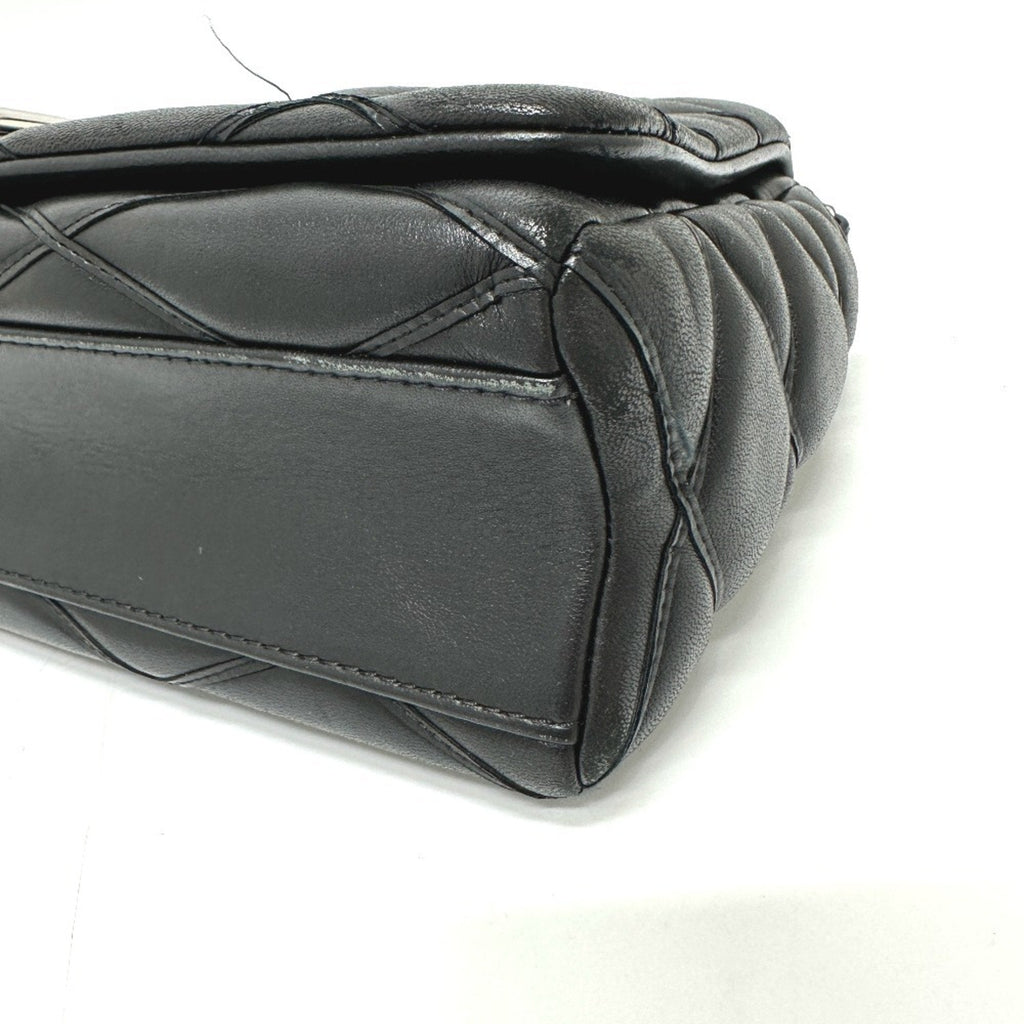 Louis Vuitton Black Noir Leather Handbag Shoulder Bag (Pre-Owned)