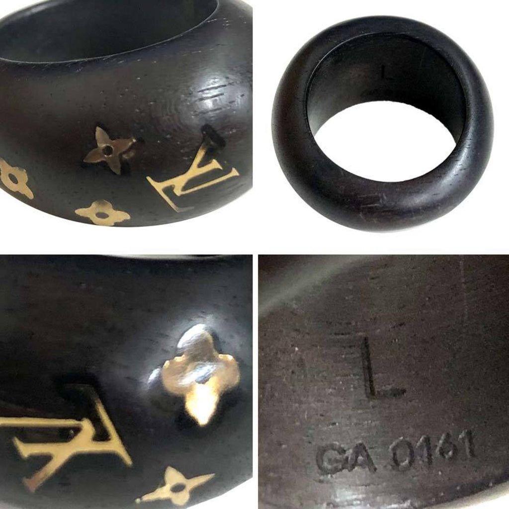 Louis Vuitton Wood Band Ring (Pre-Owned)