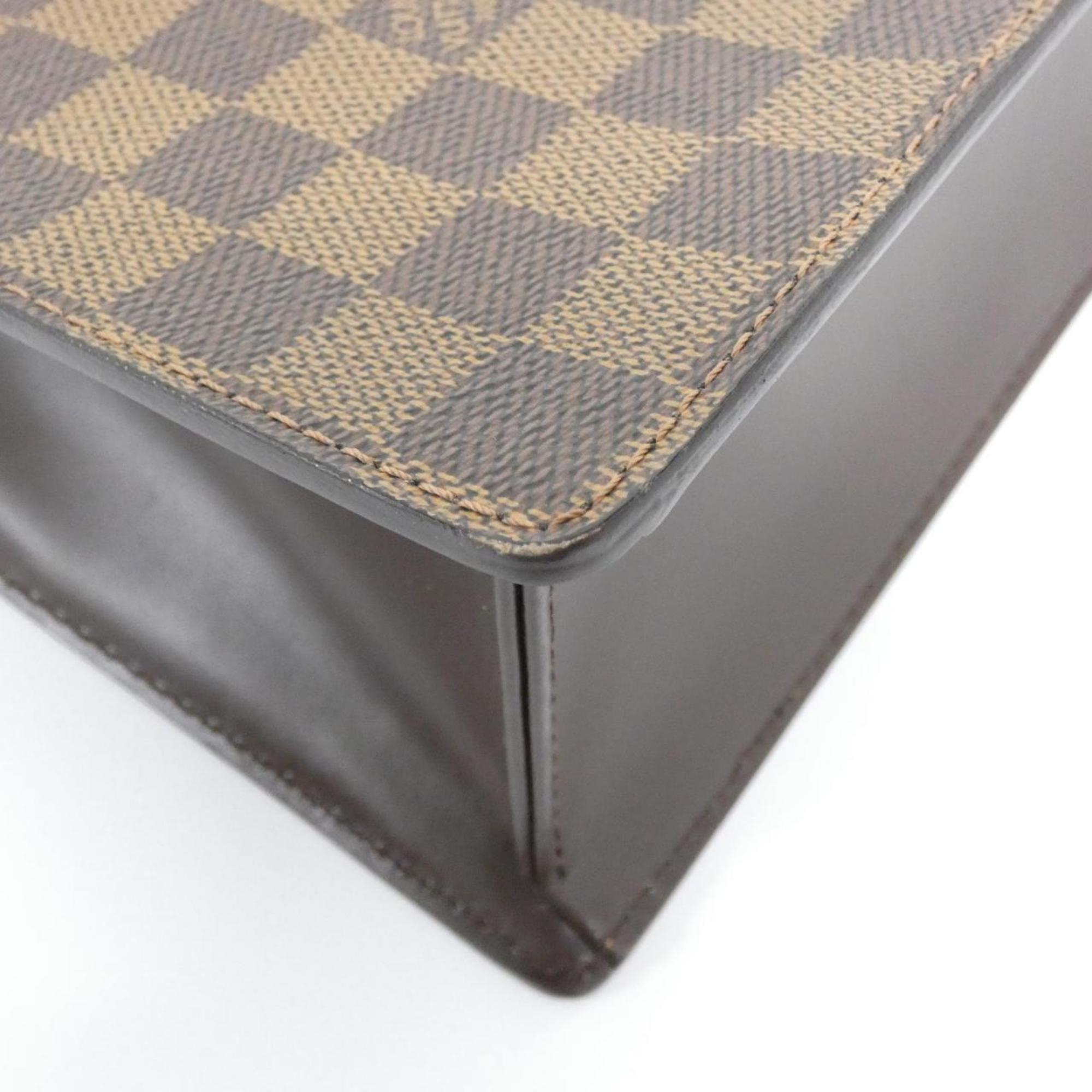 Louis Vuitton Ebene Coated Canvas Handbag (Pre-Owned)