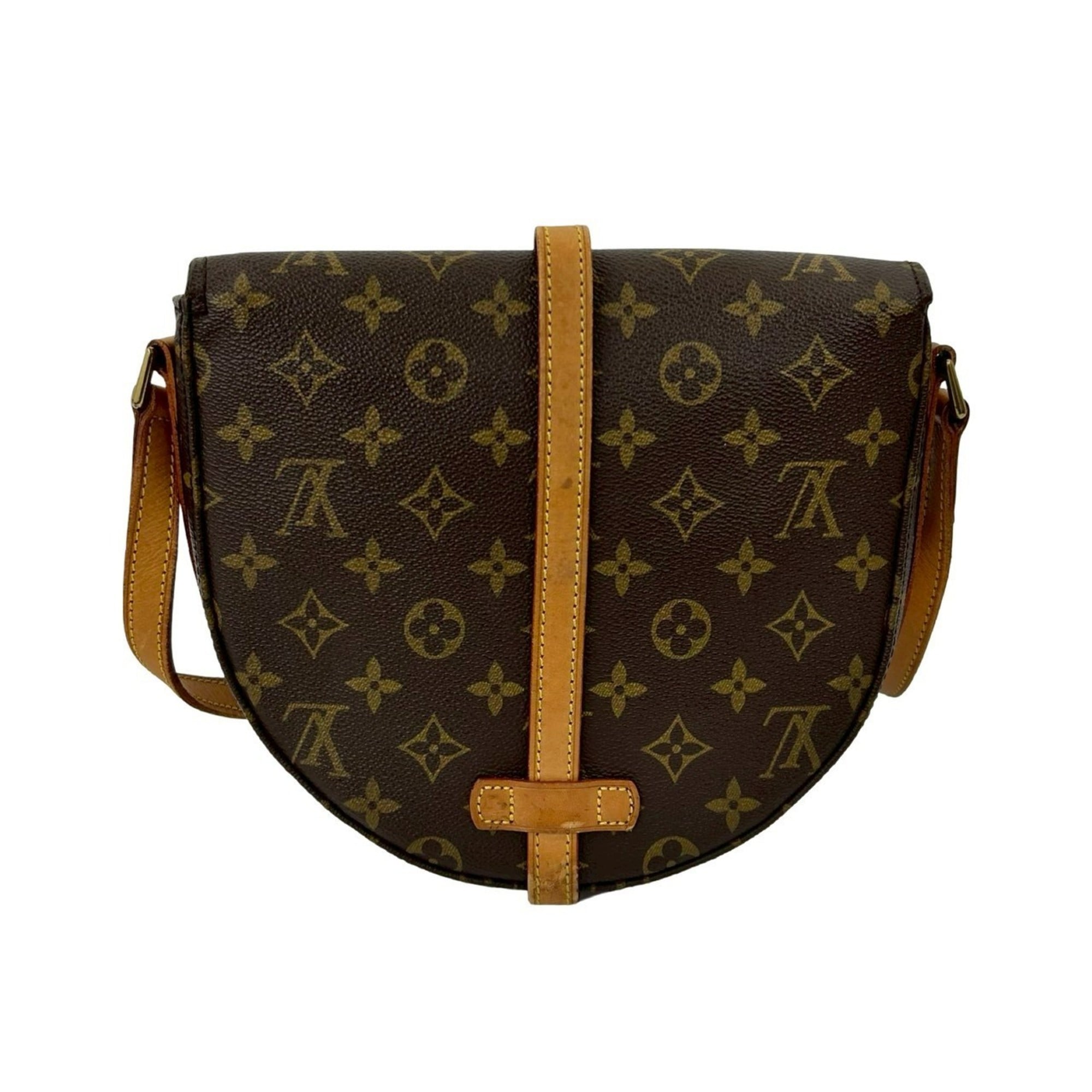 Louis Vuitton Brown Leather Pvc Pochette Shoulder Bag (Pre-Owned)