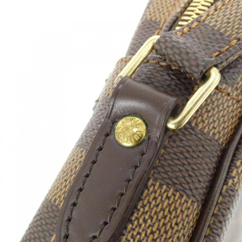 Louis Vuitton Brown Coated Canvas Shoulder Bag (Pre-Owned)