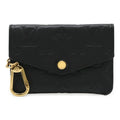Louis Vuitton Monogram Empreinte Black Noir Monogram Empreinte Coin Purse/Coin Case (Pre-Owned)