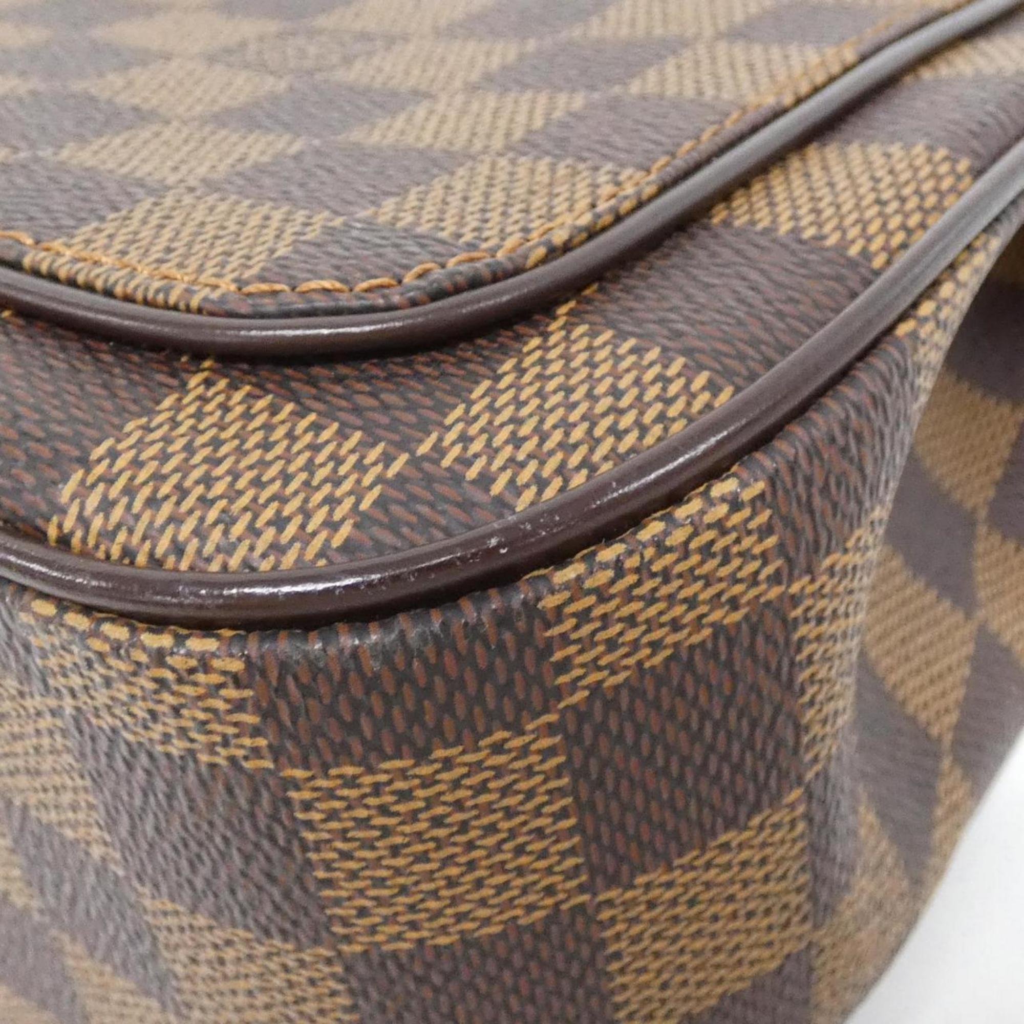 Louis Vuitton Brown Coated Canvas Shoulder Bag (Pre-Owned)