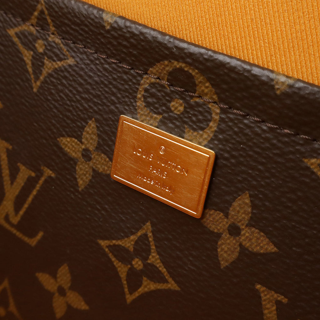 Louis Vuitton Brown Monogram Monogram Idylle Patent Leather Pochette Shoulder Bag (Pre-Owned)