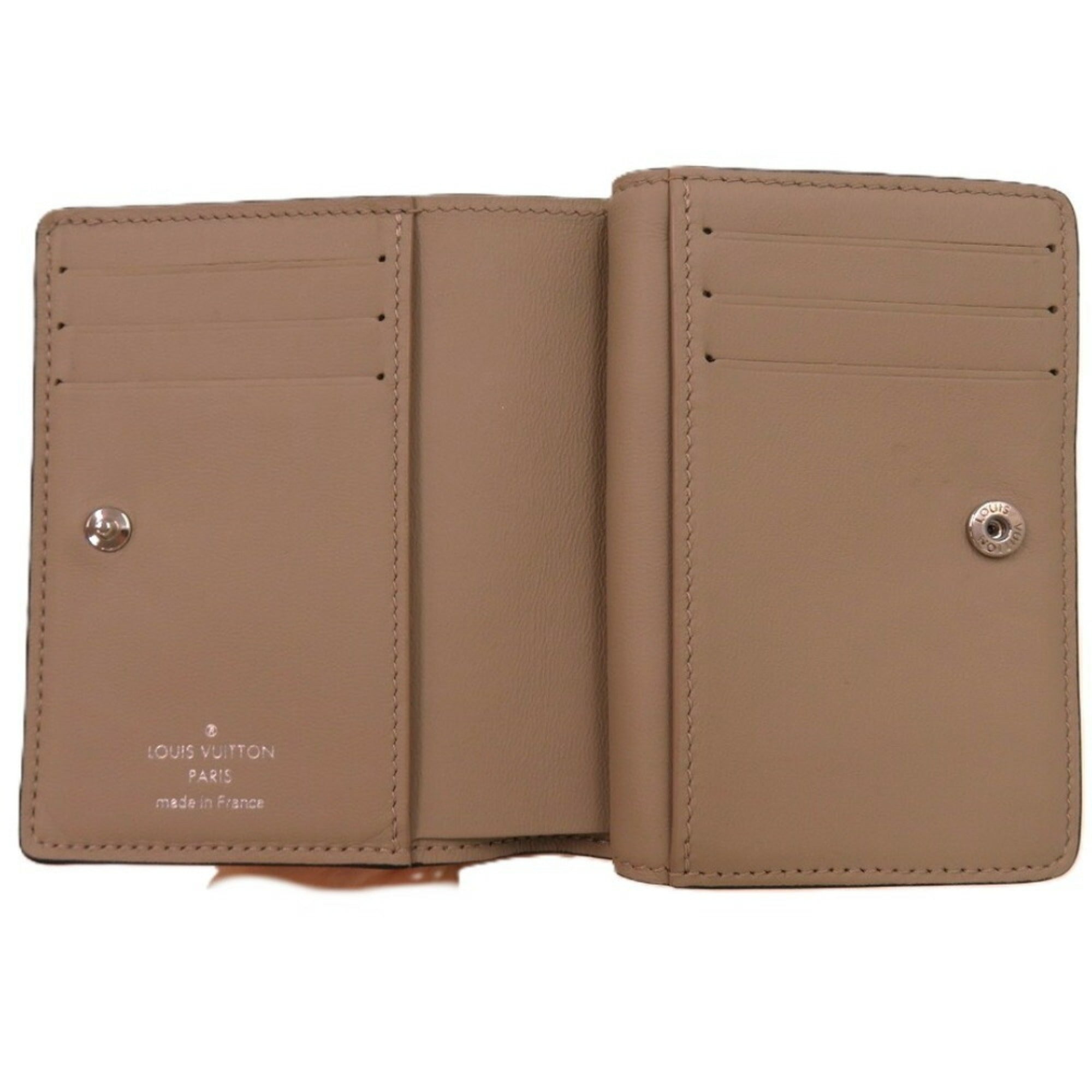 Louis Vuitton Monogram Galle Mahina Leather Wallet (Bi-Fold) (Pre-Owned)