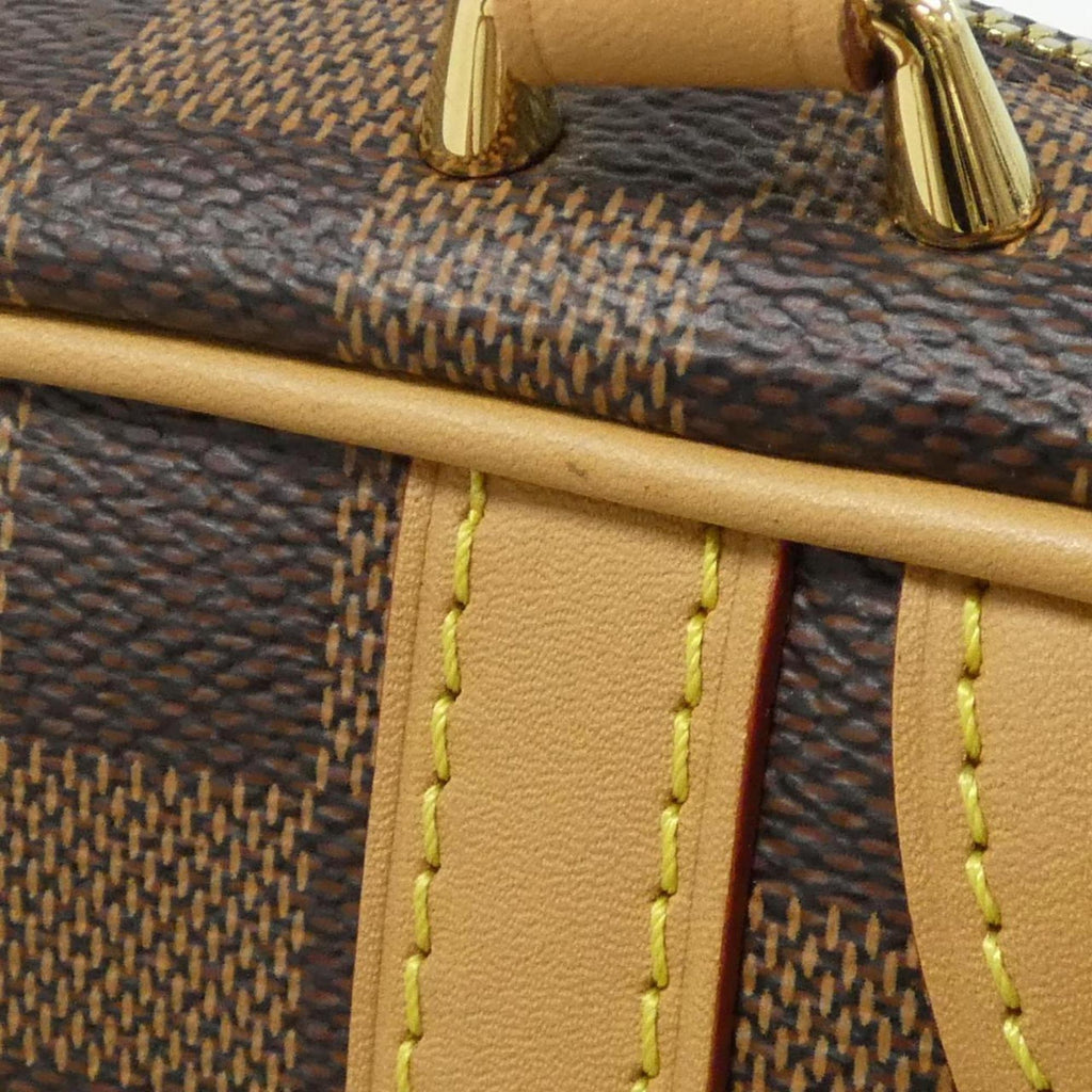 Louis Vuitton Ebene Coated Canvas Shoulder Bag (Pre-Owned)