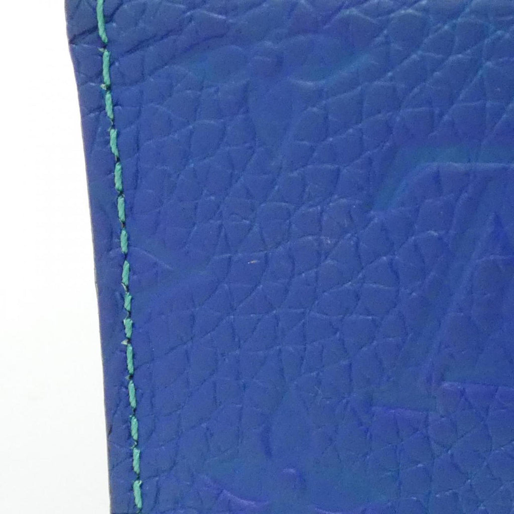 Louis Vuitton Blue Leather Shoulder Bag (Pre-Owned)