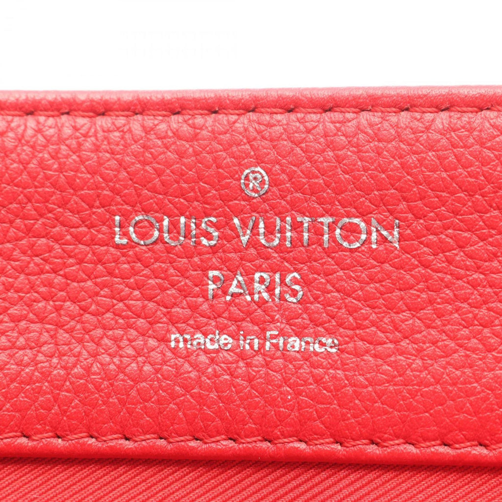 Louis Vuitton Red Color Ruby Leather Handbag (Pre-Owned)