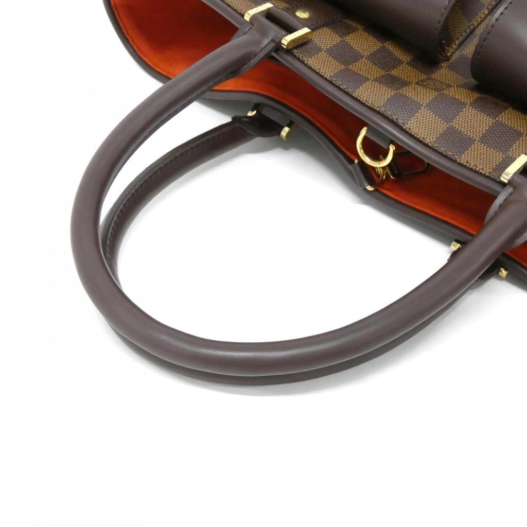 Louis Vuitton Brown Coated Canvas Handbag (Pre-Owned)