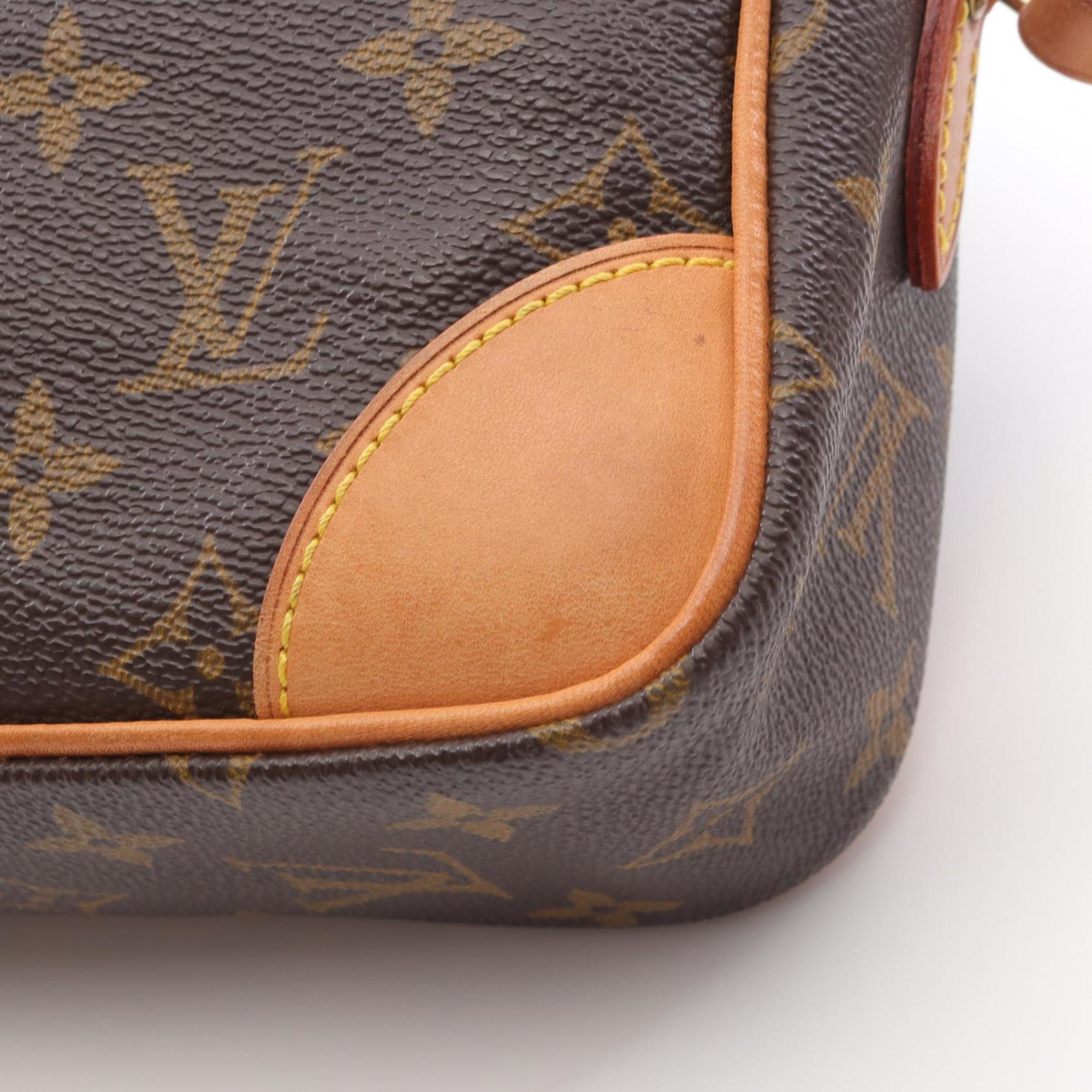 Louis Vuitton Brown Monogram Coated Canvas Shoulder Bag (Pre-Owned)