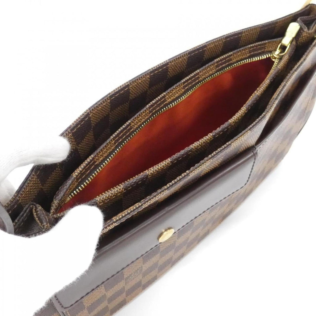 Louis Vuitton Brown Coated Canvas Shoulder Bag (Pre-Owned)