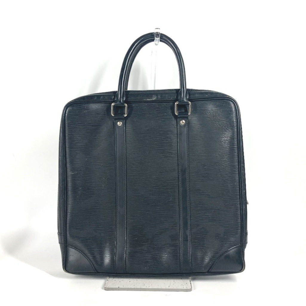 Louis Vuitton Epi Black Noir Epi Leather Briefcase (Pre-Owned)