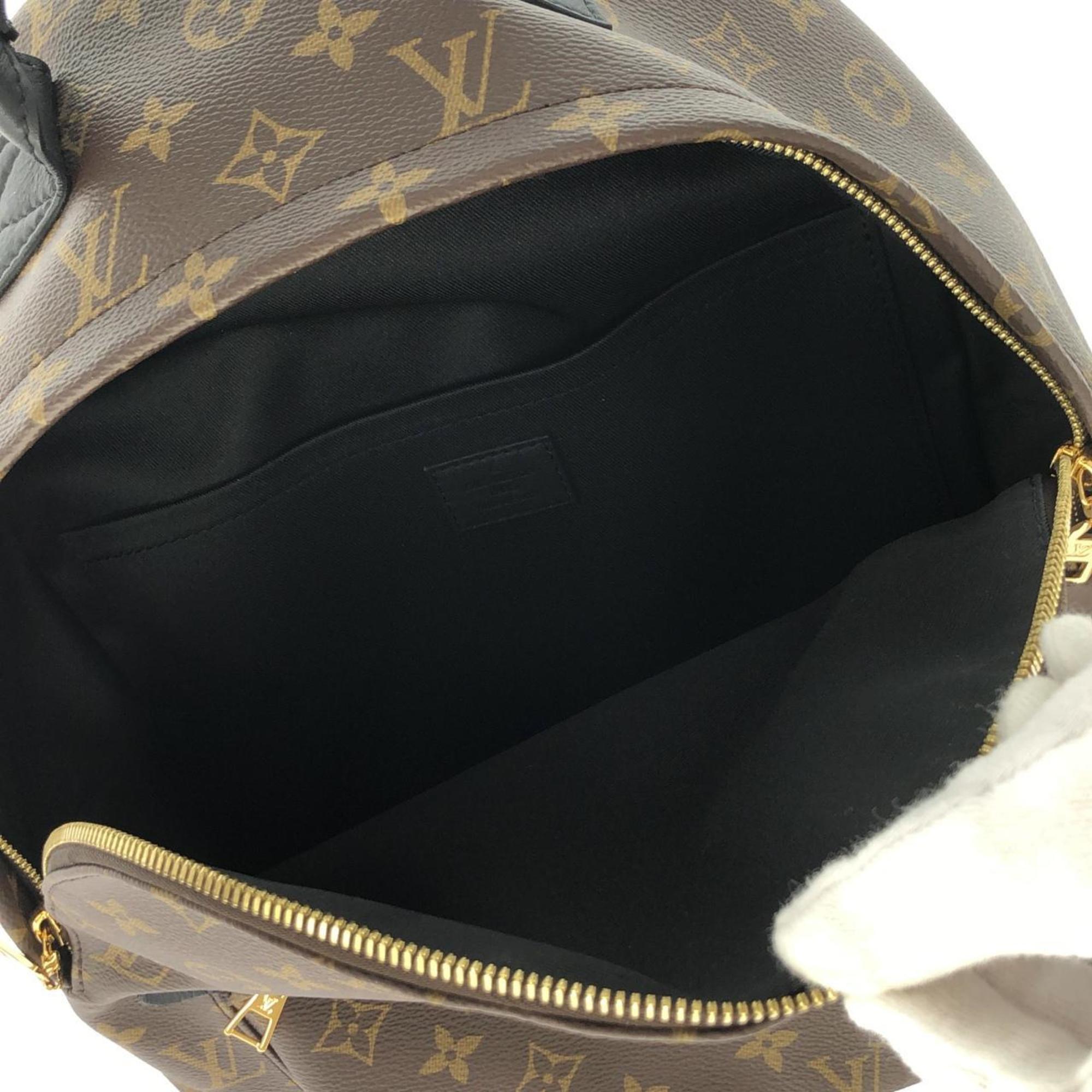 Louis Vuitton Marron Coated Canvas Backpack (Pre-Owned)