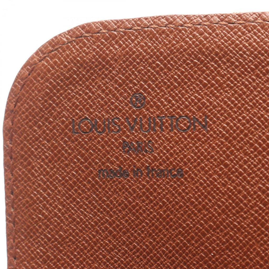 Louis Vuitton Brown Monogram Coated Canvas Leather Shoulder Bag (Pre-Owned)