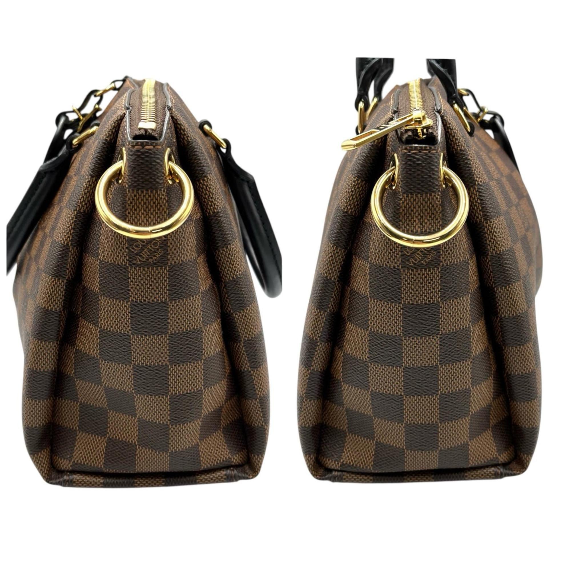 Louis Vuitton Brown Damier Canvas Handbag (Pre-Owned)