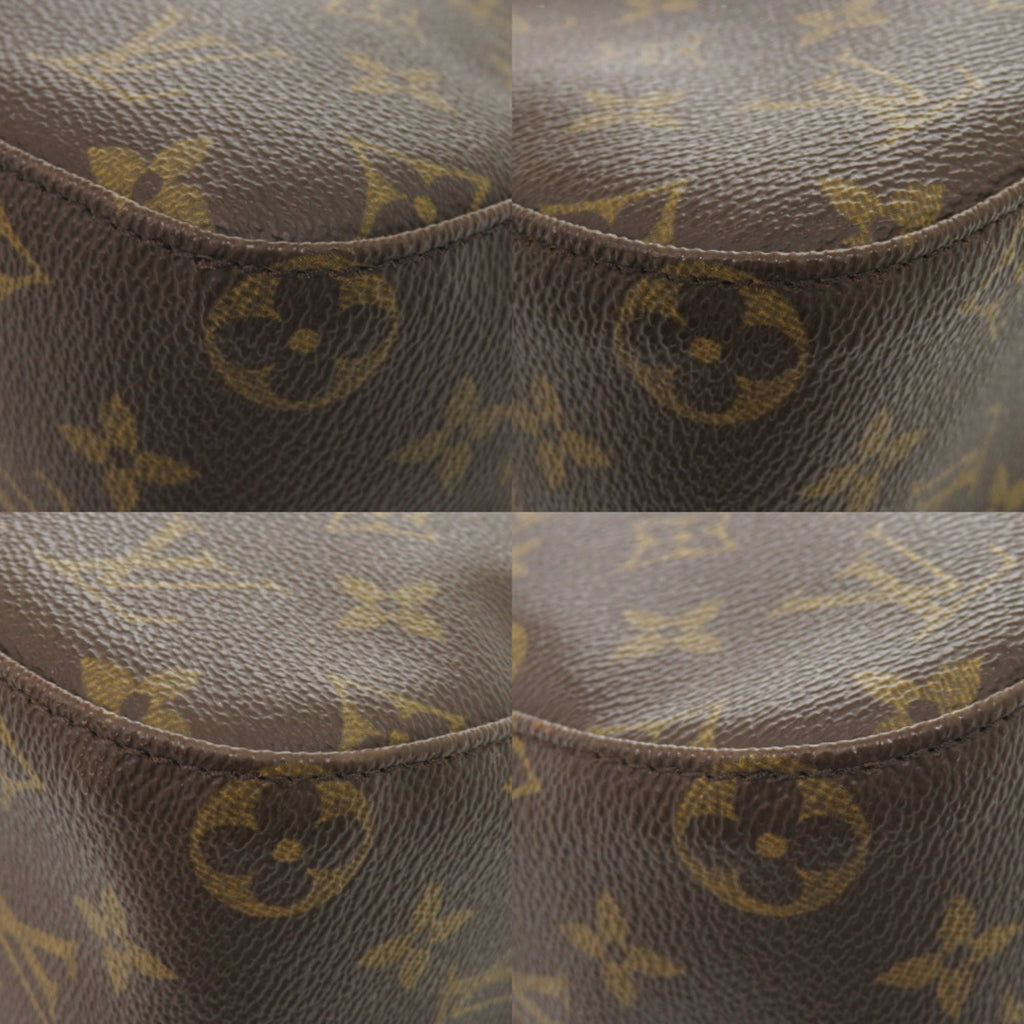 Louis Vuitton Brown Monogram Canvas Shoulder Bag (Pre-Owned)