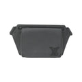 Louis Vuitton Black Leather Shoulder Bag (Pre-Owned)