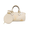 Louis Vuitton Monogram Empreinte Cream Saffron Leather Shoulder Bag (Pre-Owned)