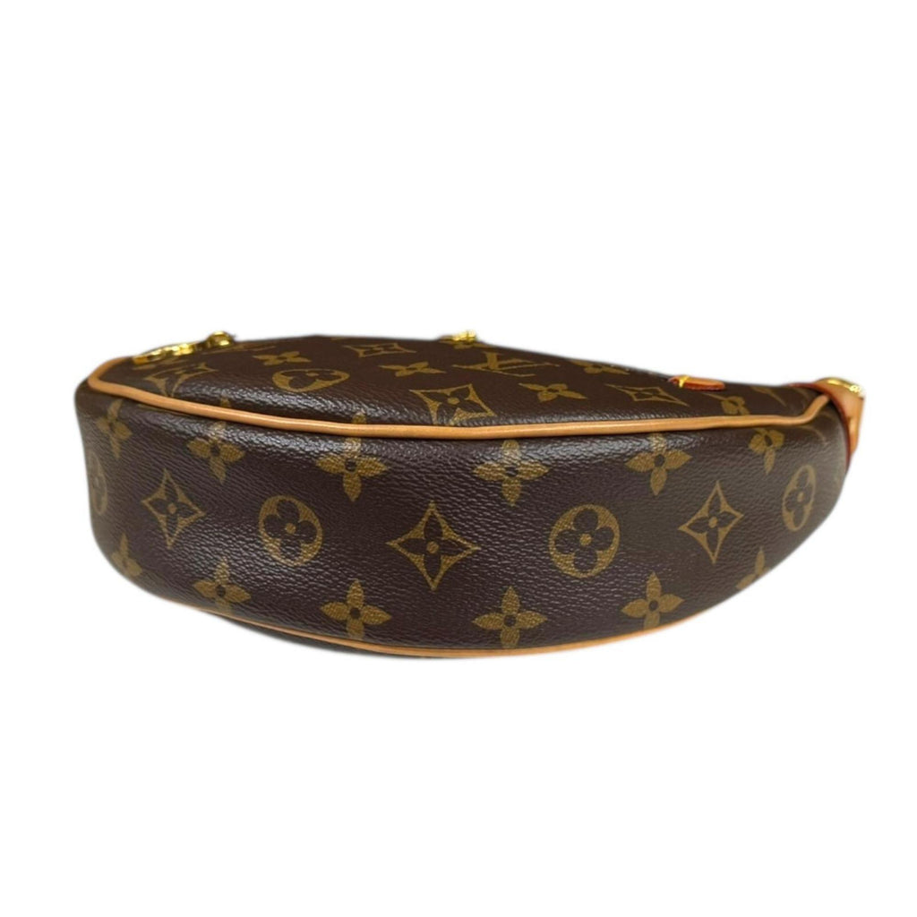 Louis Vuitton Brown Monogram Canvas Shoulder Bag (Pre-Owned)