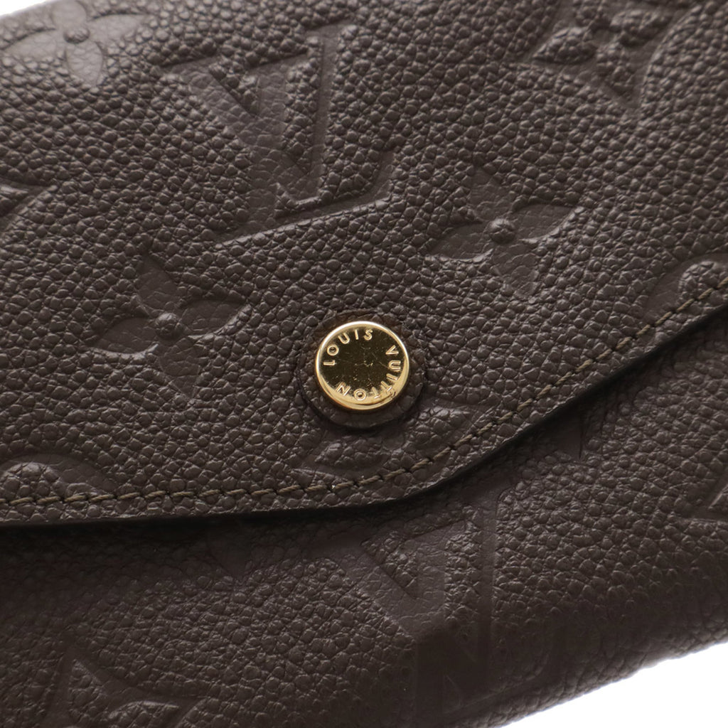Louis Vuitton Monogram Empreinte Earth Monogram Empreinte Long Wallet (Bi-Fold) (Pre-Owned)