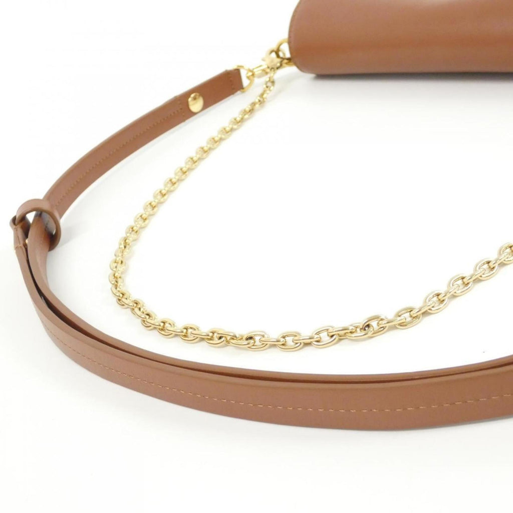 Louis Vuitton Caramel Marron Coated Canvas Leather Shoulder Bag (Pre-Owned)