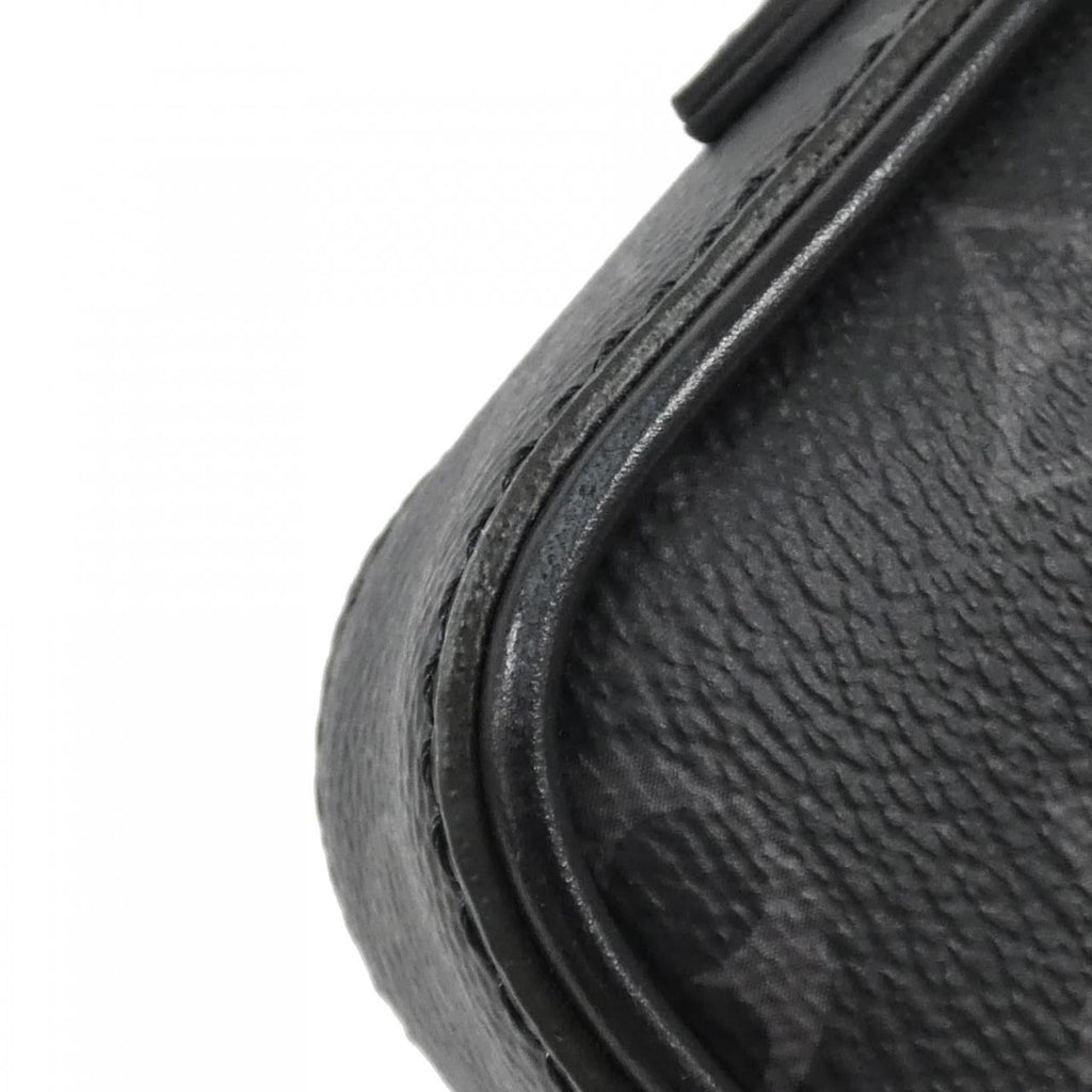 Louis Vuitton Black Coated Canvas Shoulder Bag (Pre-Owned)