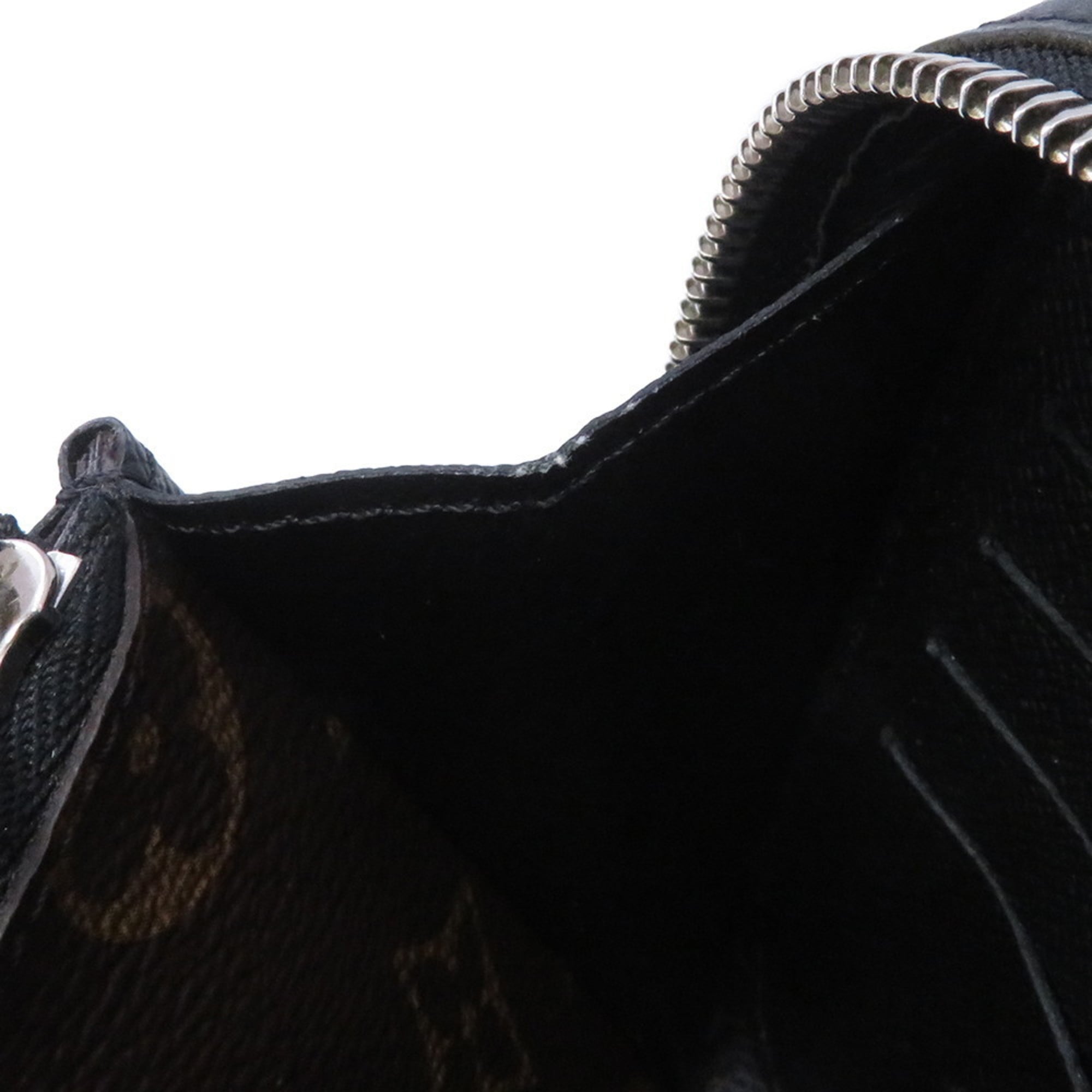 Louis Vuitton Monogram Macassar Noir Monogram Coin Purse/Coin Case (Pre-Owned)