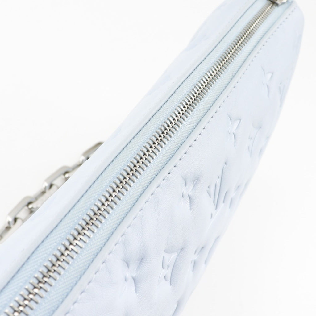 Louis Vuitton Light Blue Monogram Shoulder Bag (Pre-Owned)