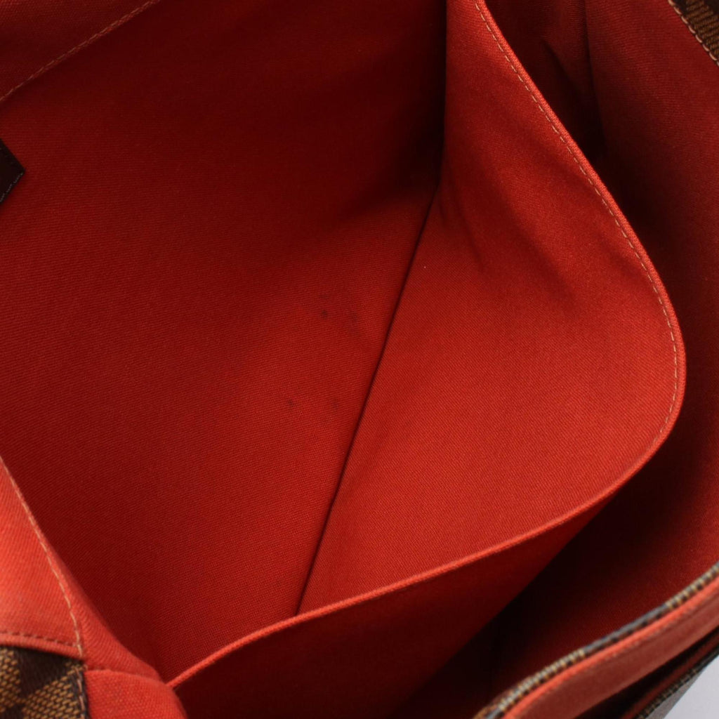 Louis Vuitton Brown Ebene Coated Canvas Leather Shoulder Bag (Pre-Owned)