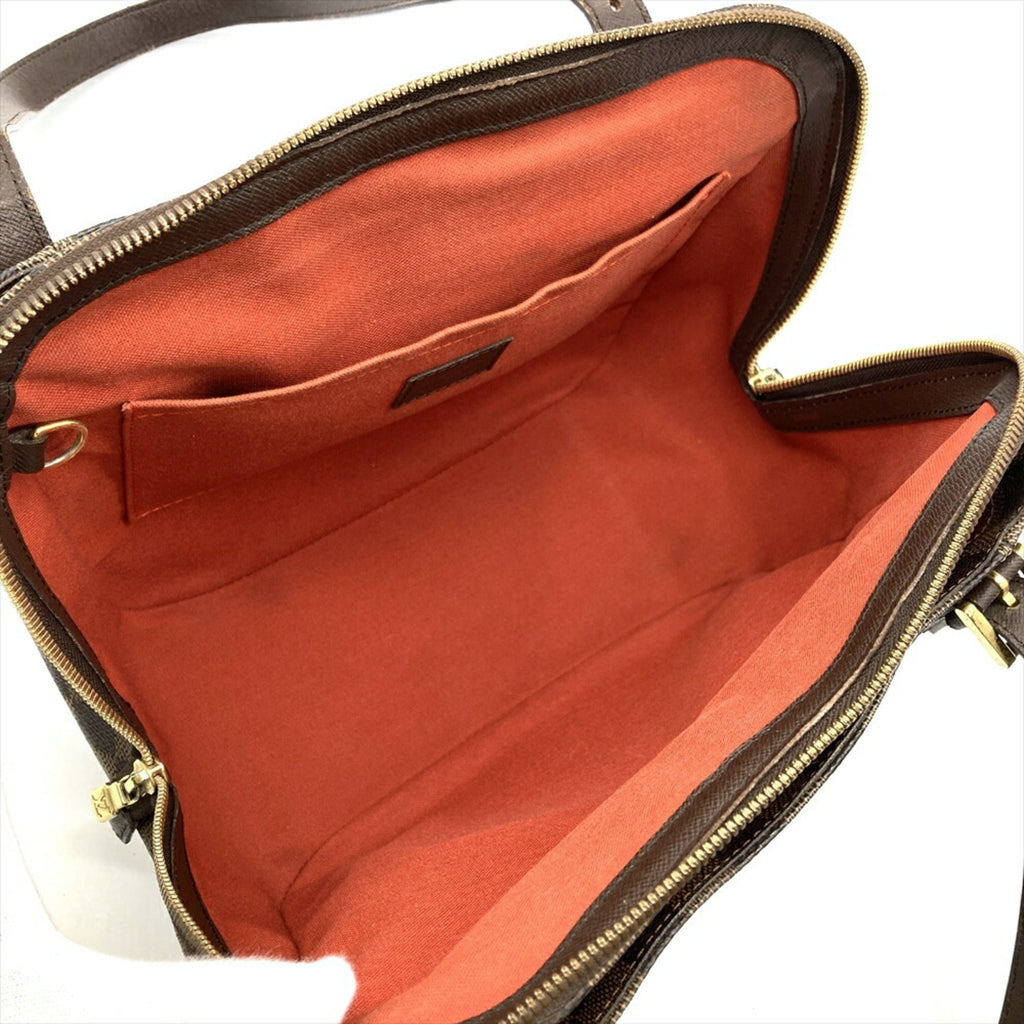 Louis Vuitton Damier Brown Damier Canvas Damier Canvas Shoulder Bag (Pre-Owned)