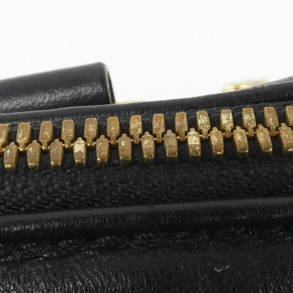 Louis Vuitton Black Leather Boston Bag (Pre-Owned)