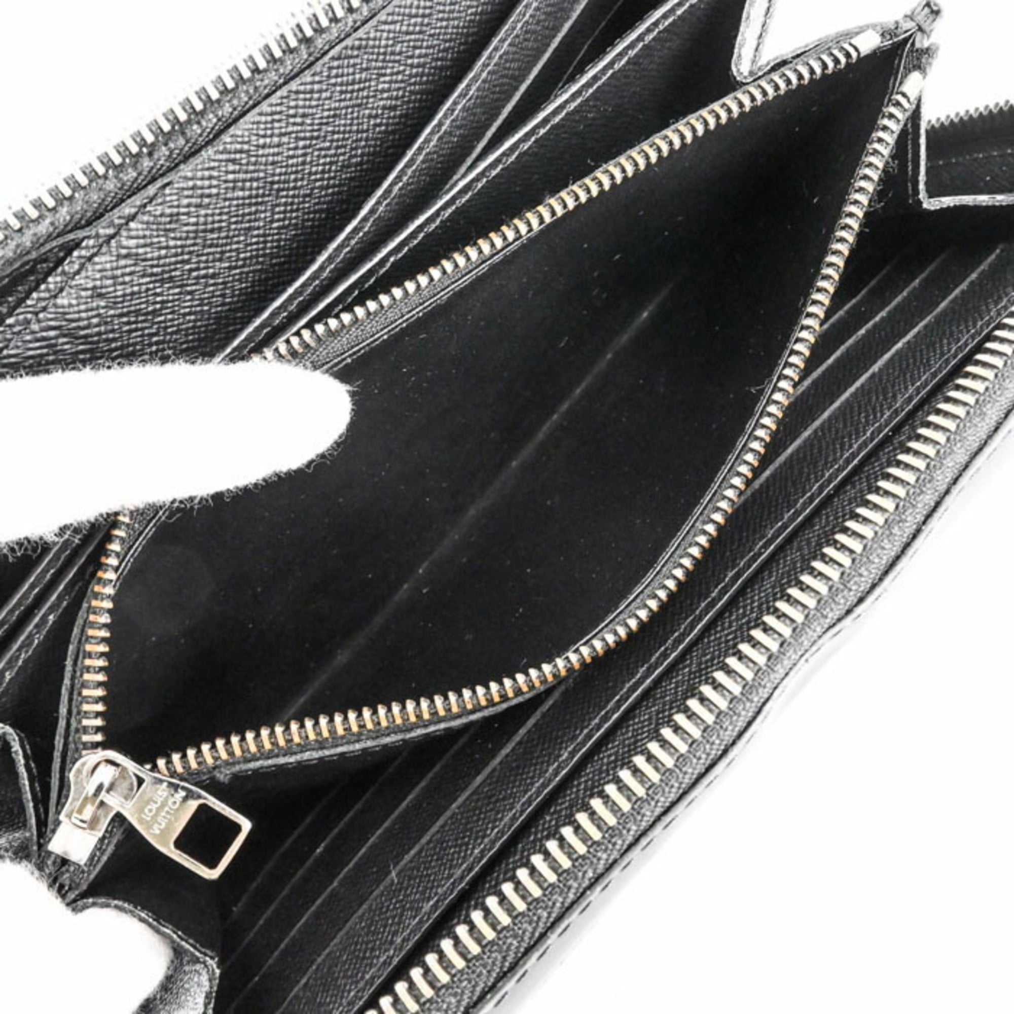 Louis Vuitton Black Monogram Eclipse Long Wallet (Bi-Fold) (Pre-Owned)