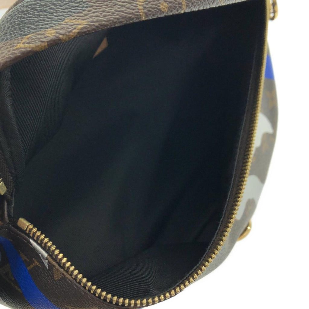 Louis Vuitton Marron Coated Canvas Shoulder Bag (Pre-Owned)