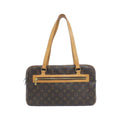 Louis Vuitton Brown Marron Coated Canvas Shoulder Bag (Pre-Owned)