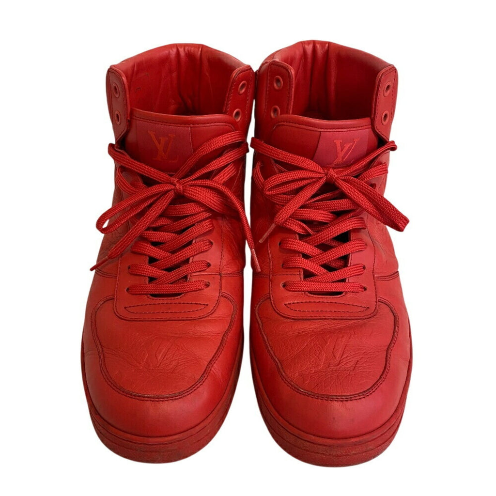 Louis Vuitton Red Color Sneakers (Pre-Owned)