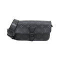 Louis Vuitton Black Coated Canvas Shoulder Bag (Pre-Owned)