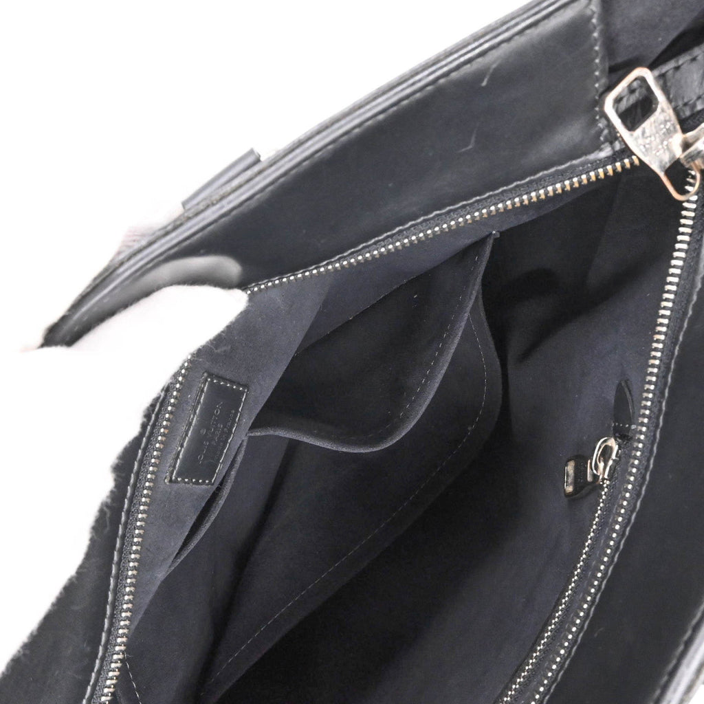 Louis Vuitton Black Cobalt Shoulder Bag Tote Bag (Pre-Owned)