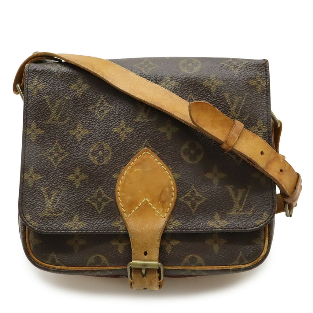 Louis Vuitton Brown Canvas Pochette Shoulder Bag (Pre-Owned)
