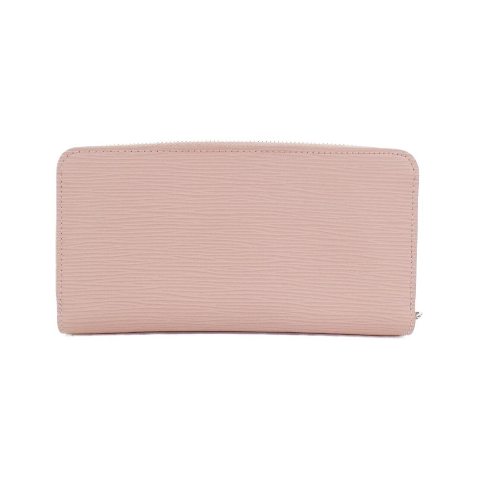 Louis Vuitton Rose Ballerine Leather Long Wallet (Bi-Fold) (Pre-Owned)
