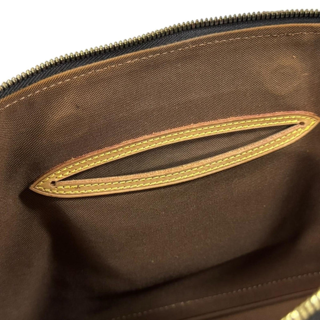 Louis Vuitton Brown Monogram Canvas Handbag (Pre-Owned)