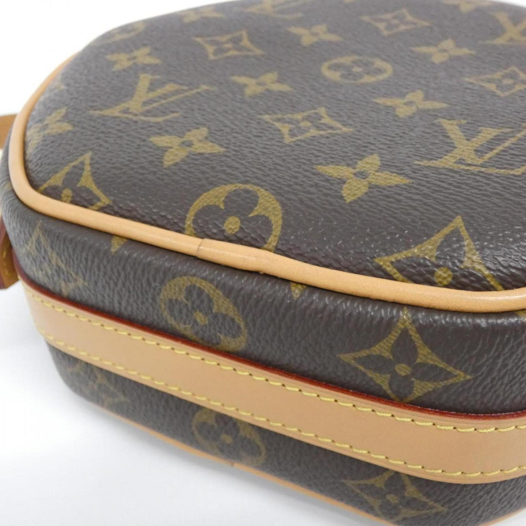 Louis Vuitton Marron Coated Canvas Shoulder Bag (Pre-Owned)