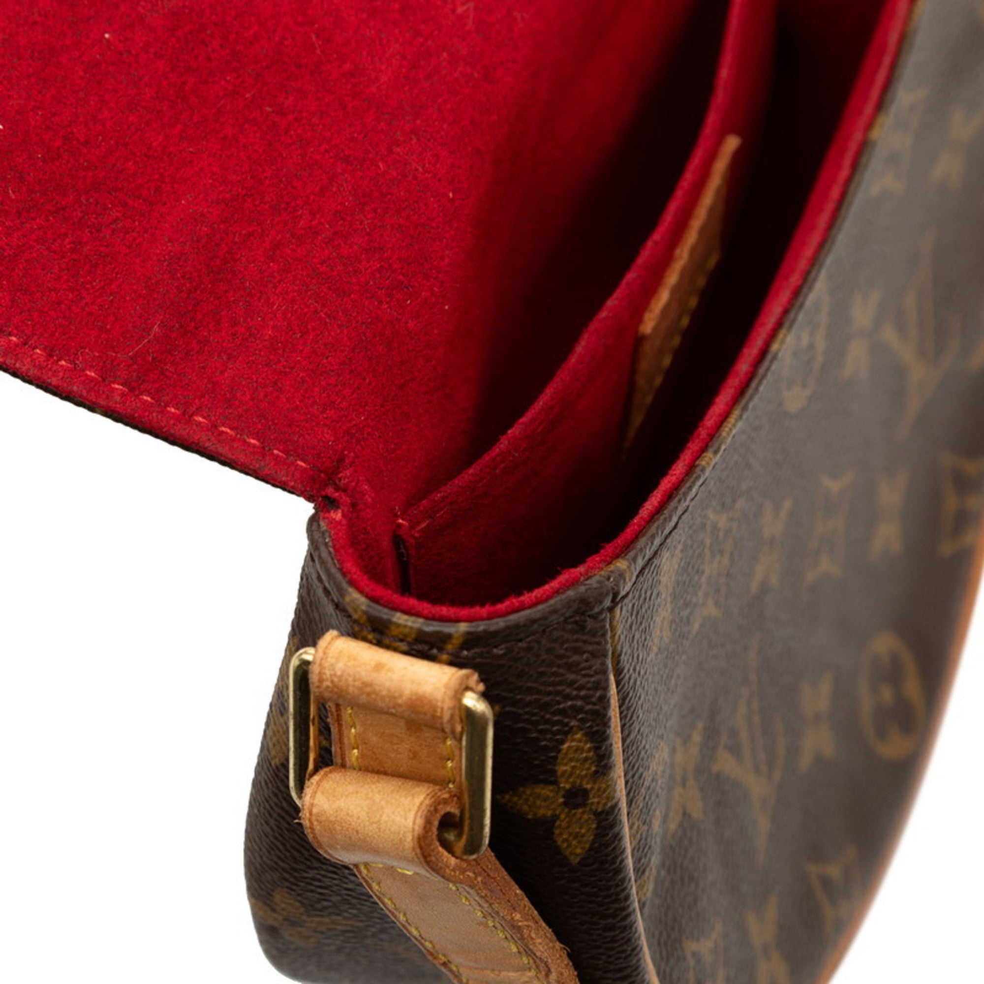 Tambourine Handbag Monogram Canvas