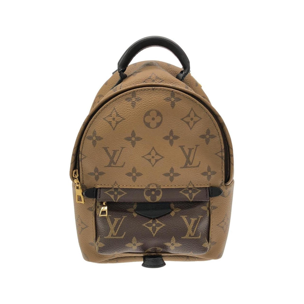 Louis Vuitton Brown Coated Canvas Backpack (Pre-Owned)
