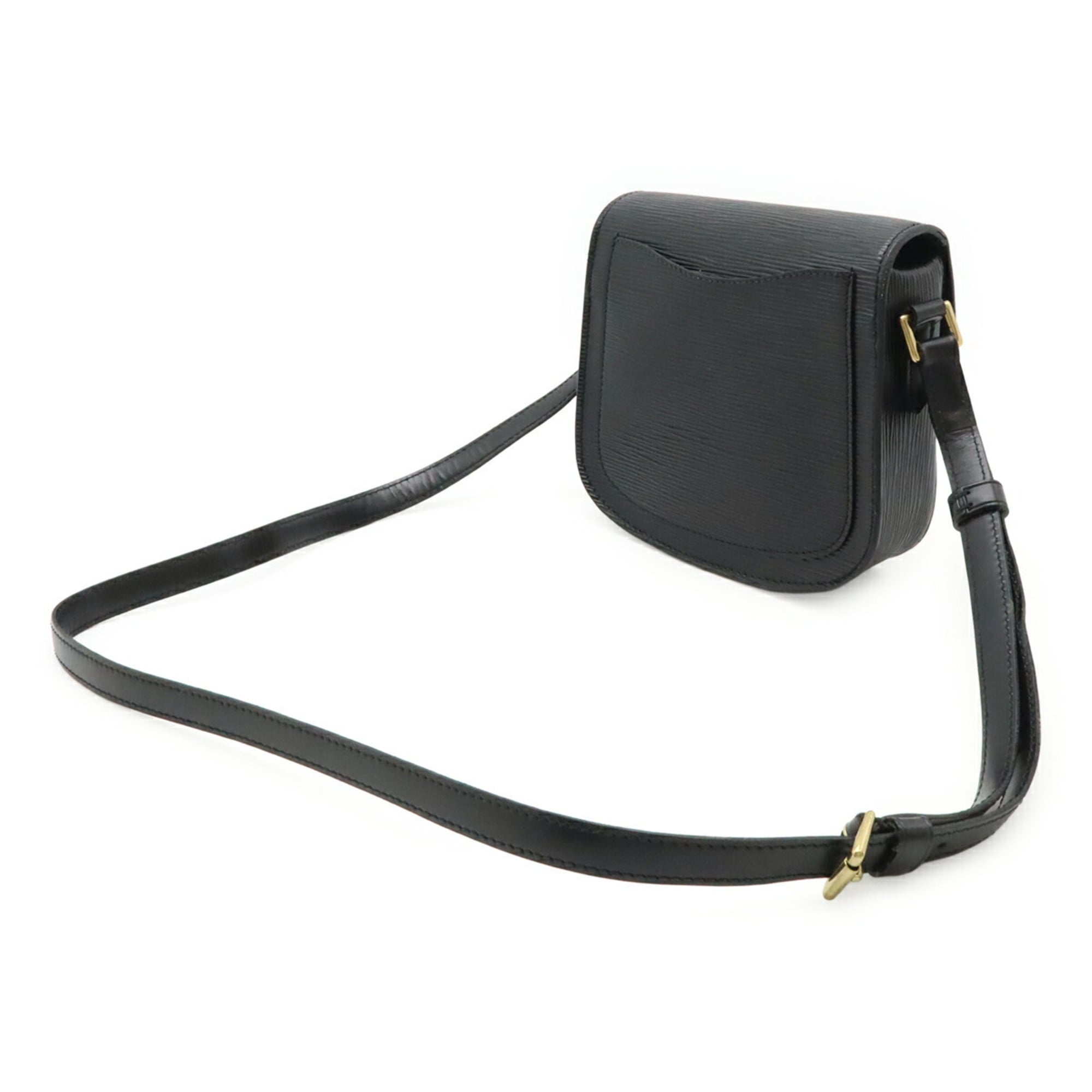 Louis Vuitton Epi Black Noir Epi Leather Pochette Shoulder Bag (Pre-Owned)