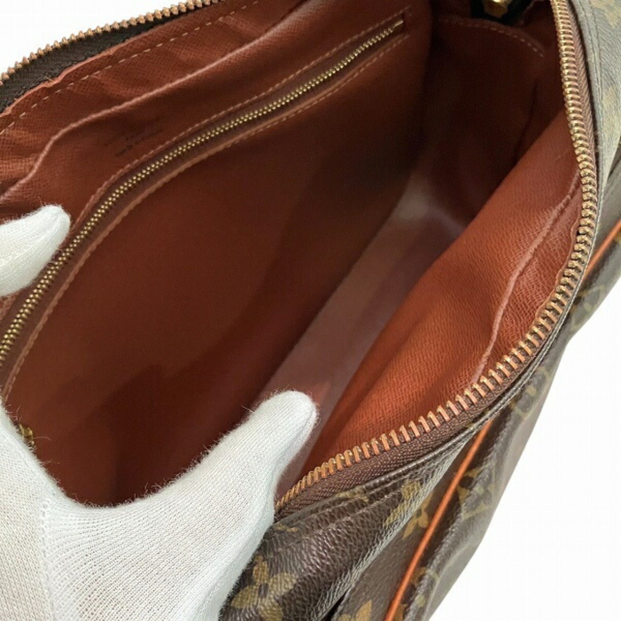 Louis Vuitton Brown Galle Monogram Monogram Shoulder Bag (Pre-Owned)