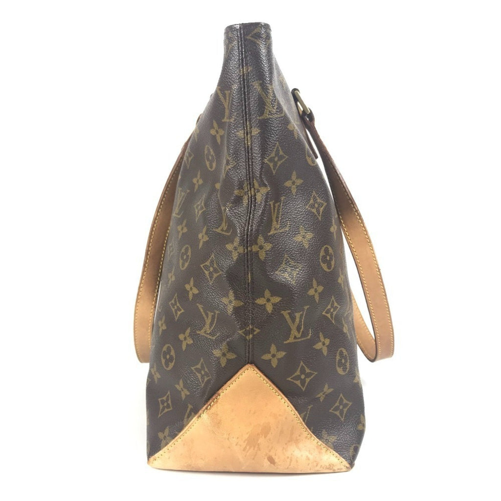 Louis Vuitton Brown Monogram Canvas Shoulder Bag Tote Bag (Pre-Owned)