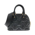 Louis Vuitton Black Leather Handbag (Pre-Owned)